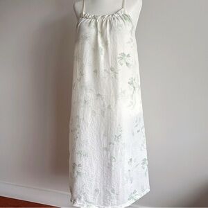 NEW! Floral Cotton Slip Nightgown with Built-In Pads | Lightweight Sleep Dress